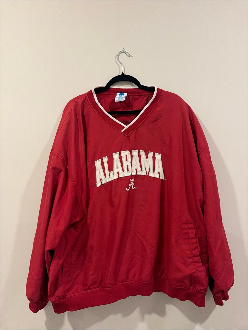 Alabama Crimson Red Men’s Pullover Shirt